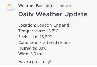 Bulid a MatterMost Weather Bot with Java: A Practical guide